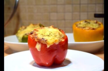 Filled Peppers | Potato filled peppers | Potato stuffing | Baked Peppers #peppers #bakedfromscratch