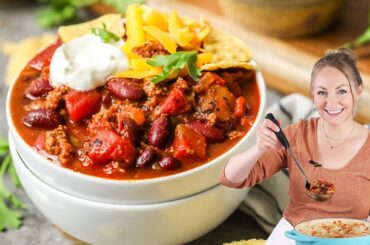 My Award Winning Chili Made Healthier: Turkey Chili