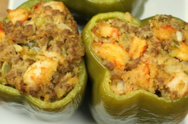 How to Make New Orleans Style Stuffed Bell Peppers