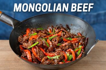 Epic Crispy Takeout Mongolian Beef at Home