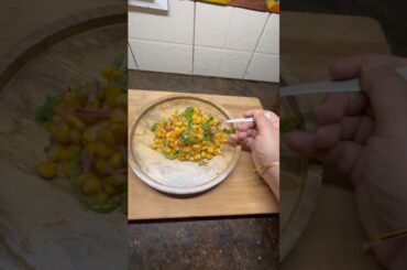 Crispy Corn Recipe | Veg Starter | Corn Chaat | Salt & Pepper Corn #shorts