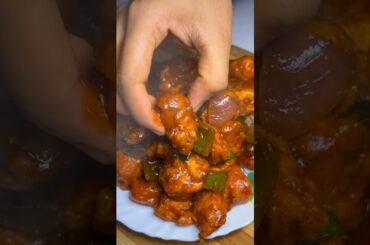 Chilli chicken recipe #chillichicken #food  #shorts
