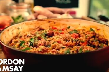 Delicious Spicy Rice With Sausage | Gordon Ramsay