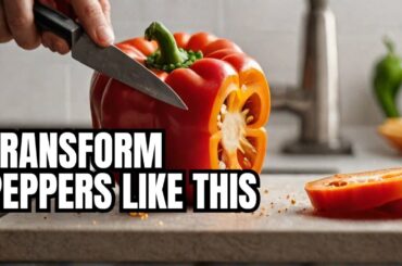 "Discover the Secret Italian Trick That Transforms Bell Peppers into an Unforgettable Dish!