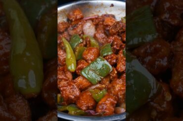 Easy Chicken Chilli Recipe Asmr #shorts#foodchillichicken