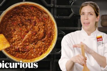 The Best Chili You’ll Ever Make (Restaurant-Quality) | Epicurious 101
