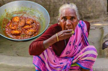 Eggs Pepper Fry Recipe | EGGS RECIPE | Cooking BY Tribe Grandma  Village Cooking Style.............