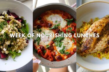 Week of Nourishing Lunches