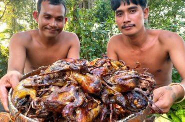 Grilled Quail with Spicy Pepper Sauce so Delicious | My Skill Cooking