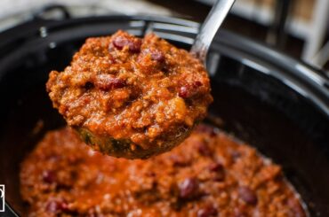 Easiest Crockpot Chili Ever!