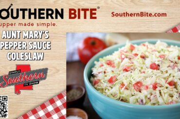 Show 1104D Aunt Mary's Pepper Sauce Coleslaw