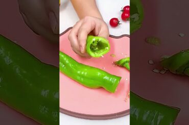 Save Time in the Kitchen The Ultimate Pepper Core Remover Tool! #peppercorer #kitchentool