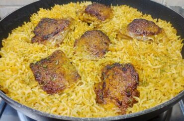 HOW TO MAKE TASTY ONE POT CHICKEN AND RICE? VERY QUICK AND EASY RECIPE!