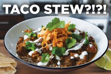 CHILI VERDE, Proof that Tacos Are BETTER as a Stew