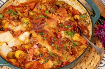 High Protein Un-Stuffed pepper Casserole