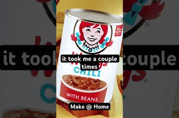 Wendy’s Chili Copy Cat Recipe