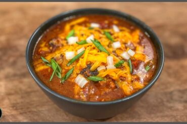 The Best Brisket Chili Recipe!  (Ninja Foodi / Instant Pot Recipe)
