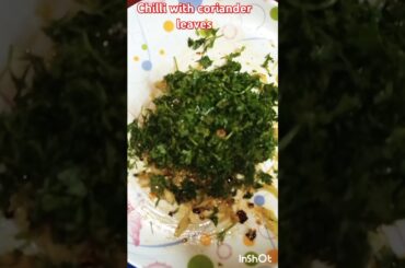 ...The Ultimate Coriander Chilli Recipe... #Virul #Coriander