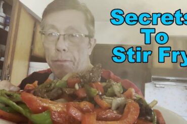 Pepper Beef Stir Fry Is Delicious  (Best Way To Tenderize Beef)  Wok Hei For Chinese Cooking At Home