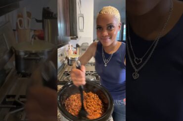 Fried Chicken | Hot Water Cornbread | Chili Beans | Fried Cabbage With Rutabaga