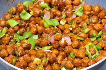 Soya Chili Recipe In Hindi | Soya Chunks Recipe| Soya Recipes