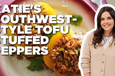 Katie Lee Biegel's Southwest-Style Tofu Stuffed Peppers | The Kitchen | Food Network