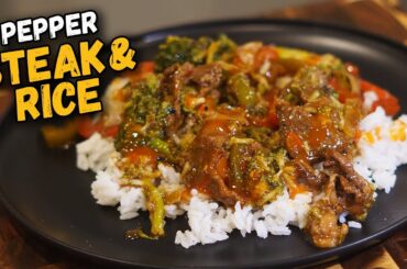 Quick, Affordable, and Delicious: My Boojie on a Budget Pepper Steak