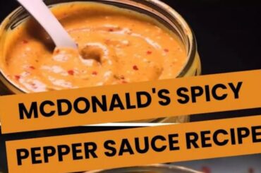 How To Make Lemon Pepper Sauce|MCDawlance Spicy Pepper Sauce Recipe