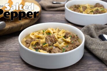 Swedish Meatball Soup (Pressure Cooker Recipe)