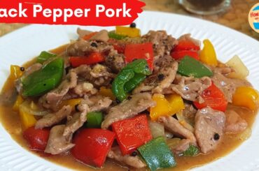 Simple Stir Fry Black Pepper Pork
