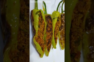 Bharwa Mirch Recipe #chilli #shorts