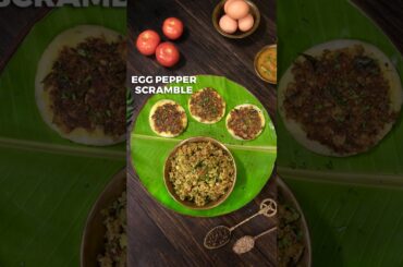 Scrambled Eggs | Egg Pepper Scramble | Breakfast Recipes #shorts #scrambledeggs