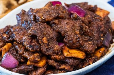 BETTER THAN TAKEOUT - Black Pepper Beef w/ Mushroom Recipe