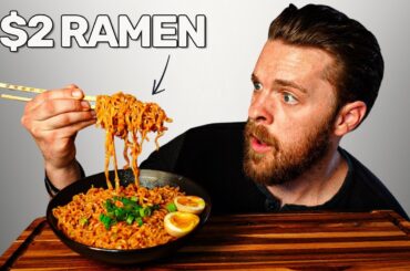 The $2 Ramen Recipe ANYONE Can Make (Garlic Chili Oil Ramen)