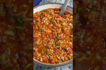 The Ultimate Stuffed Pepper Soup