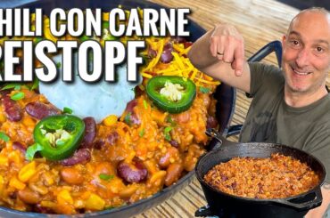 Chili Con Carne-Reistopf - leckeres Onepot-Rezept