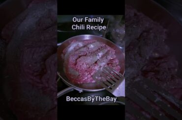 Homemade Chili Recipe #winterweather #chili #recipe #dinnerecipe #coldnights #gardenrecipe #scratch