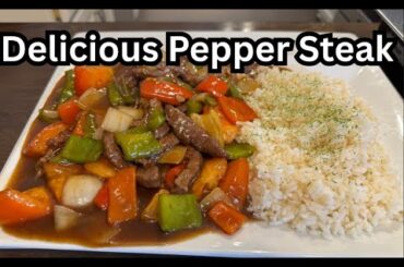 The Secret To Authentic Pepper Steak