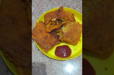 crispy dim omelette #shorts #viralshort #trendingshorts #yuotubeshorts #cookingvideo