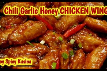 Chili Garlic Honey Chicken Recipe | My most requested chicken wings recipe