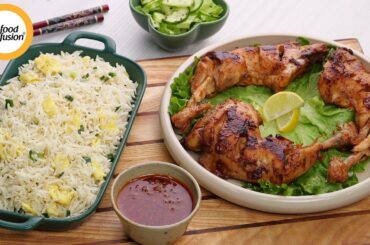 Chinese Style Tikka & Butter Fried Rice Ramadan Special Recipe by Food Fusion
