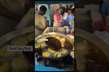 Capsicum Bhaji making in Bangalore #shorts #viral #indianstreetfood