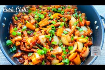 Pork Recipes | Pork Chilli Recipe | Pork Chilli Fry | Easy Pork Recipes |