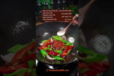 110 Trending stir fried beef with peppers recipe in China Do u want to try #recipe #cooking #chinese