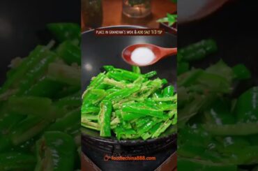 64 Trending stir fried beef with green chili pepper recipe in China Do u want to try #recipe #cookin