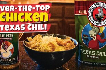 Creamy Chicken Texas Chili (Over-the-Top)