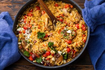 Chicken and Orzo - Effortless One-Pan Weeknight Dinner