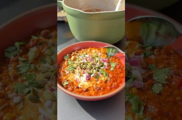 Chorizo Pumpkin Chili (recipe link in description) #easyrecipe #vegan #veganfood #chili #veganeats