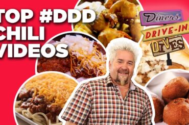 Top #DDD Chili Videos with Guy Fieri | Diners, Drive-Ins, and Dives | Food Network