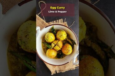 Lemon Pepper Egg Curry: A Flavor Explosion You Must Try! #shorts